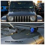 HoodSkulls® blsk1 Jeep Hood Accessory