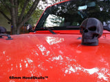 HoodSkulls® blsk2jk-black-matte Jeep Hood Accessories